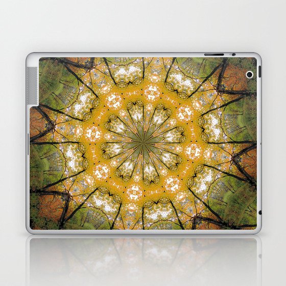 Kaleidoscope - Autumn Trees Laptop & iPad Skin