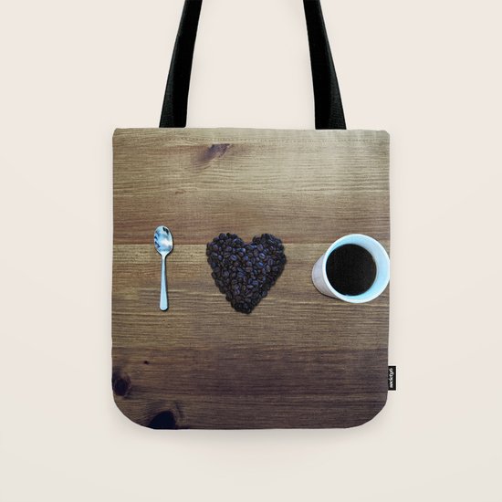 I Love Coffee Tote Bag