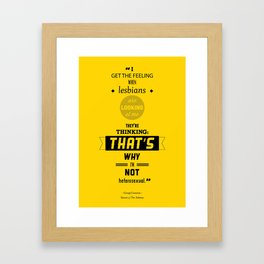 Seinfeld Posters - The Subway Framed Art Print