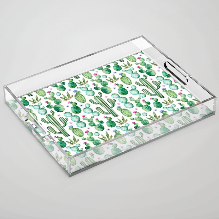 Cactus Oh Cactus Acrylic Tray