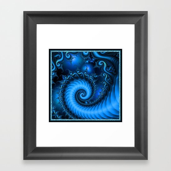 Space Race. Framed Art Print