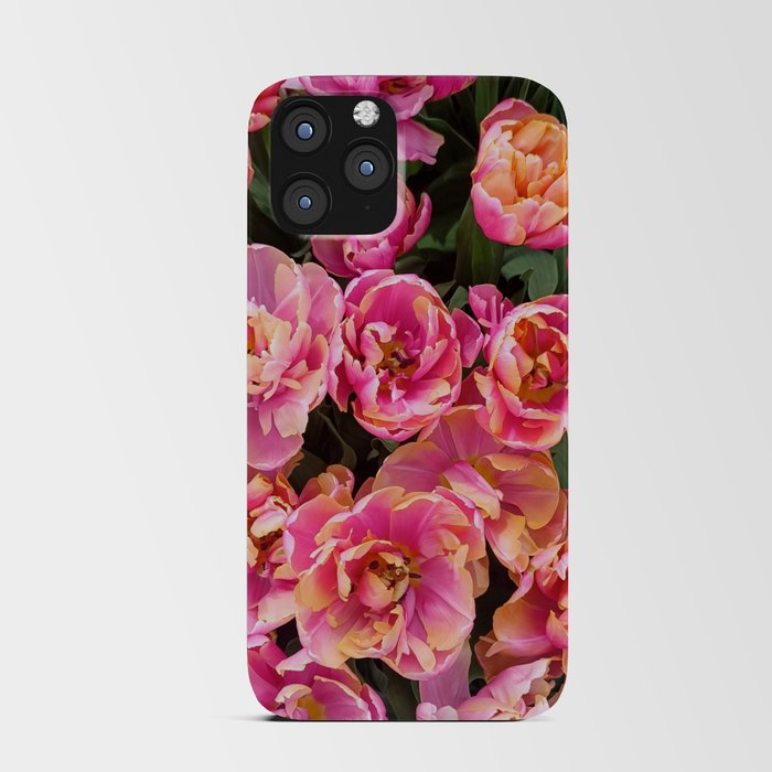 Tulip flower holland pink nature iPhone Card Case