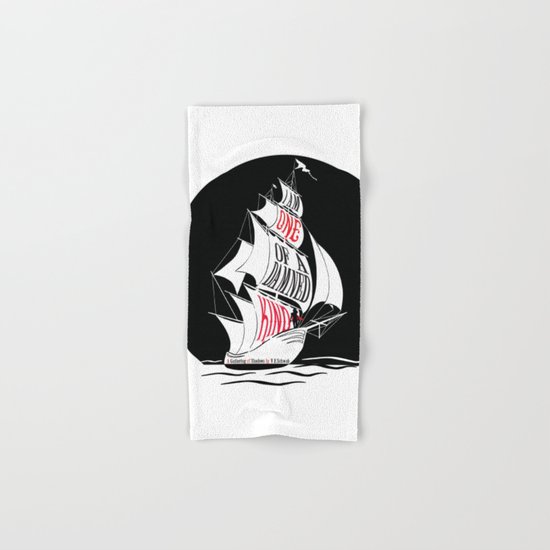 A Gathering of Shadows - One of a Damn Kind Hand & Bath Towel