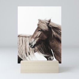 Horses Print Mini Art Print