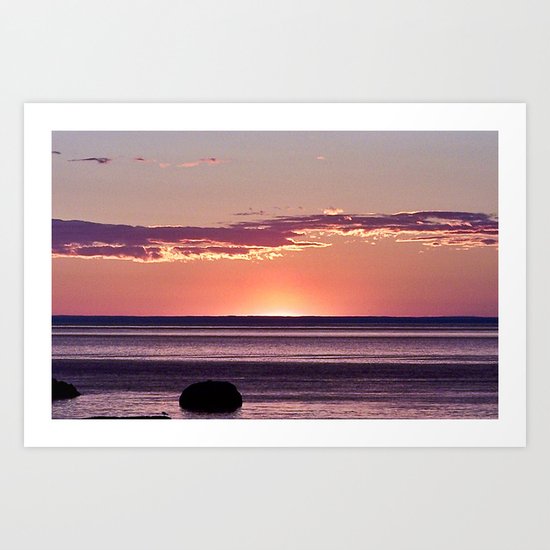 Dusk in the East Art Print