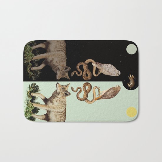 Rabbit Hole Bath Mat