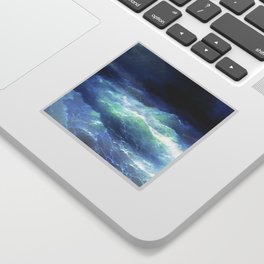 Between The Waves By Ivan Aivazovsky Sticker