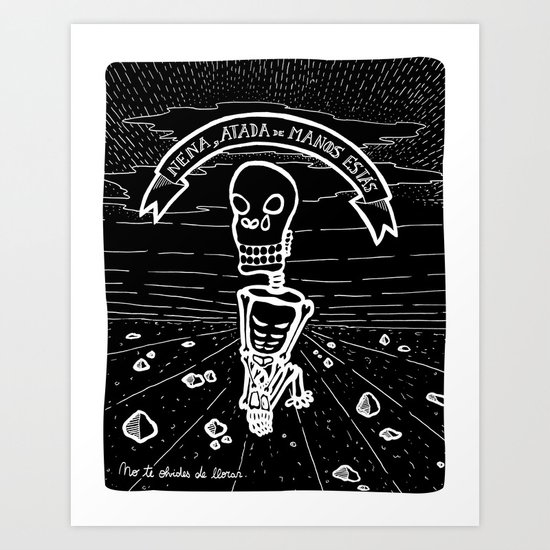 ¨Atada¨ Art Print