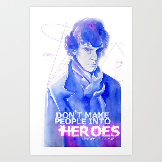 Consulting Detective Art Print
