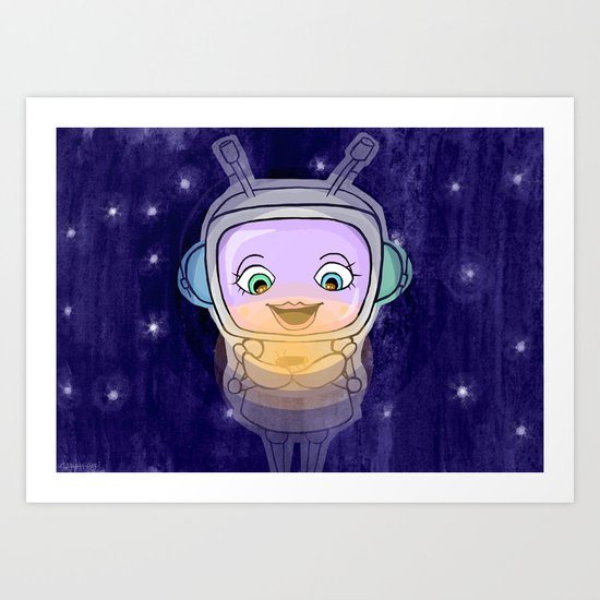 Can I love you? Art Print