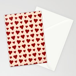 Heart and love 35 Stationery Card