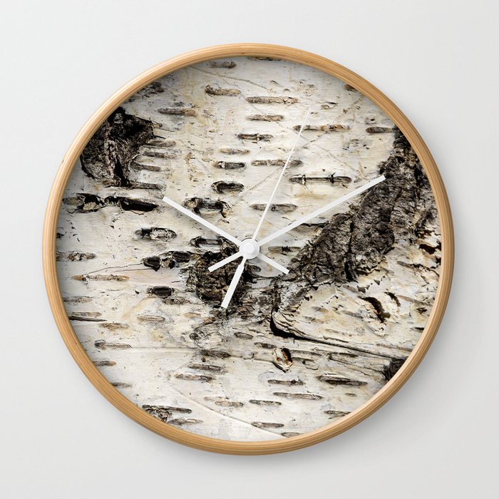 Birch Wall Clock