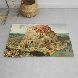The Tower of Babel Area & Throw Rug