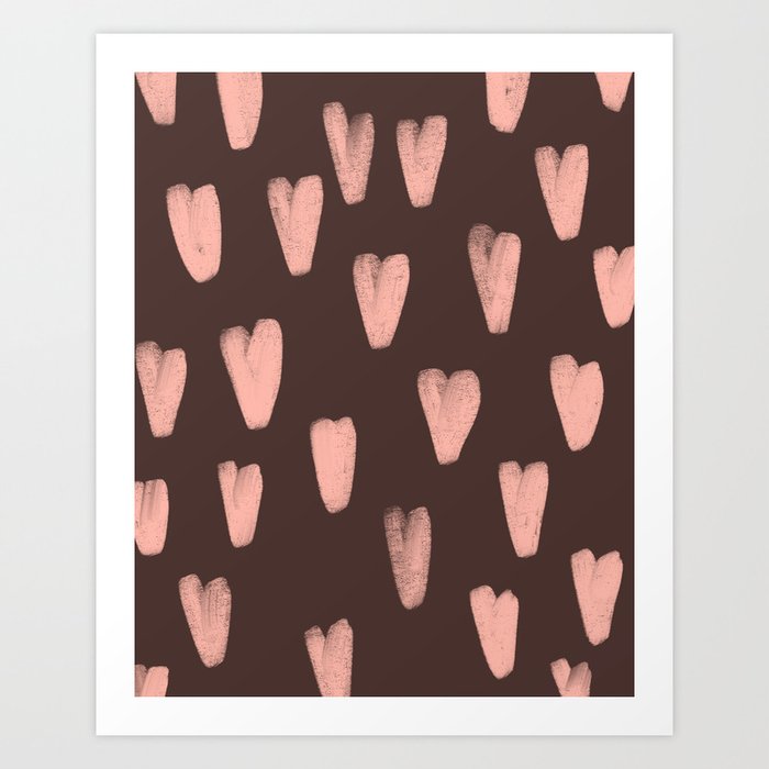 Sweet Valentine - Milk Chocolate Art Print
