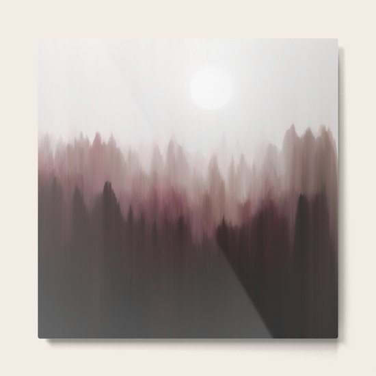 Autumn Fog Metal Print