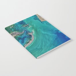 Turquoise Blue Ocean  Notebook