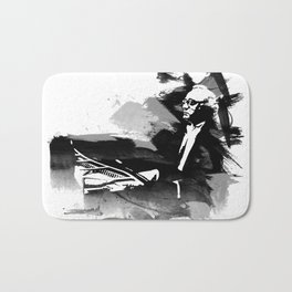 Alfred Brendel - Pianist Bath Mat | Piano, Mozart, Beethoven, Rachmaninoff, Gould, Classical, Violin, Alfred, Haydn, Brendel 