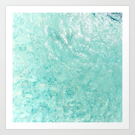 Pool Floor Art Print