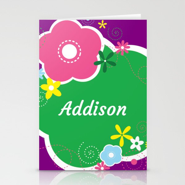 Addison: Personalized Gifts for Girls and Women Stationery Cards