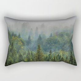 Forest and Fog 03 Rectangular Pillow