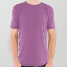 Radiant Orchid All Over Graphic Tee