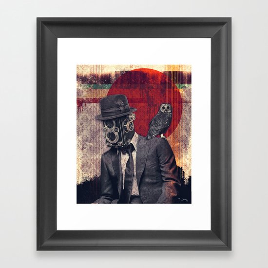 The Photographer Framed Art Print