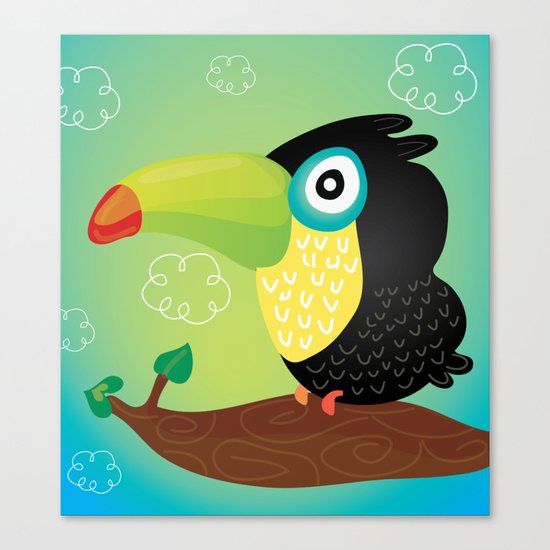 Tucan Canvas Print