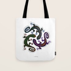 GECKO CIRCLE Tote Bag