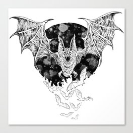 Vampire Bat Canvas Print