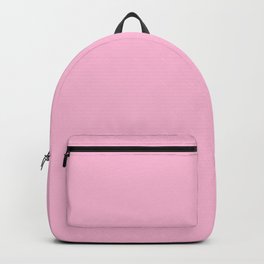 From The Crayon Box – Cotton Candy Pink - Pastel Pink Solid Color Backpack