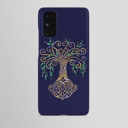 Celtic Tree of Life Nature Colored Android Case