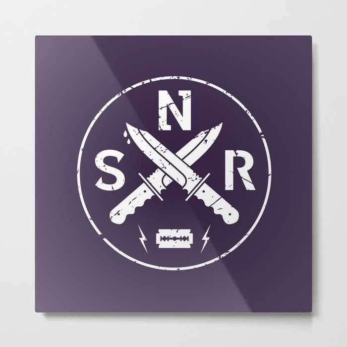 SNR Metal Print