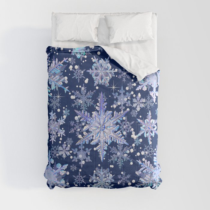 Snowflakes #3 Comforter