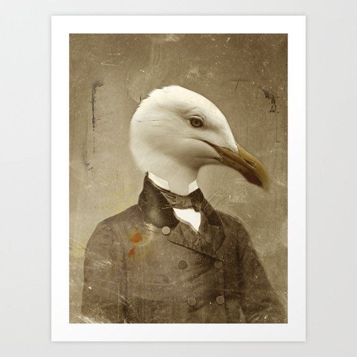 Tir Head 1 Seagull Art Print By Imageresource Society6