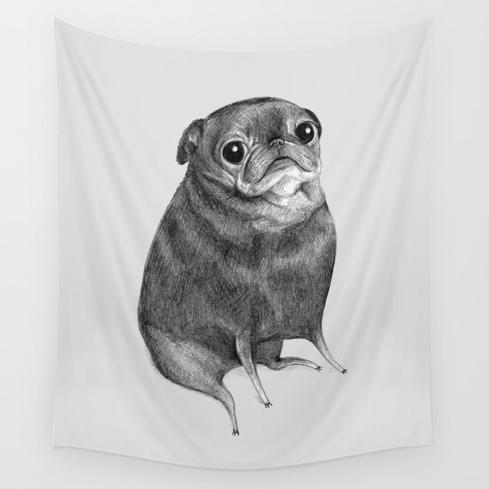 Pug tapestry shop