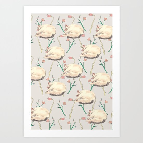 CAT CAT CAT Art Print