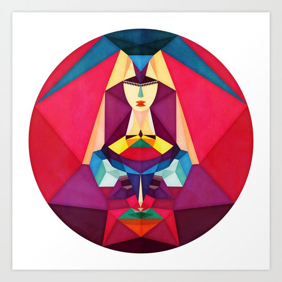 Libelula Art Print