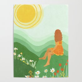 Warm summer day Poster