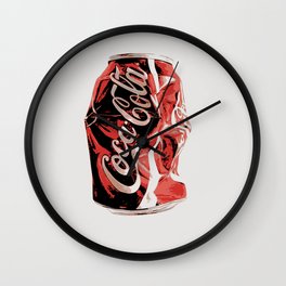 A can a day art print Wall Clock
