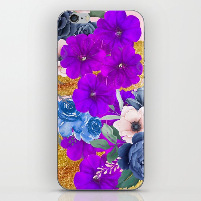 Flower Collage Abstract  iPhone Skin