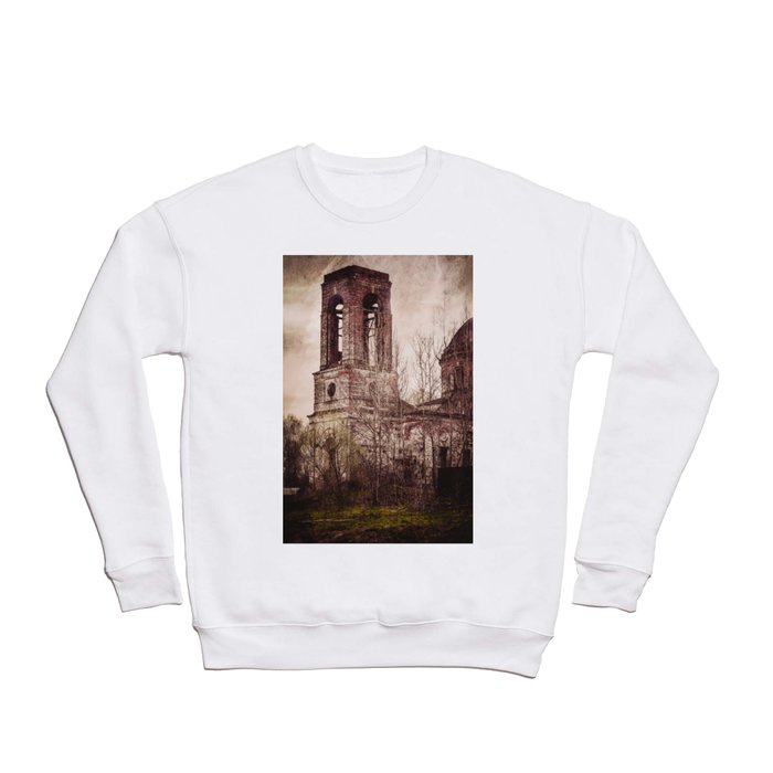 Church in ruins Crewneck Sweatshirt