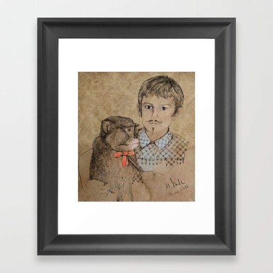 Monkey Framed Art Print