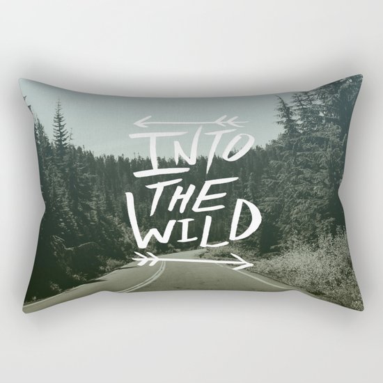 Into the Wild II Rectangular Pillow