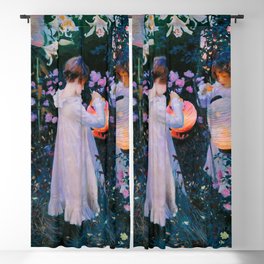 John Singer Sargent Oeillet, Lily, Lily, Rose (1886) Blackout Curtain