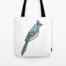 Blue Jay Tote Bag