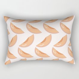 Peach Slice Rectangular Pillow