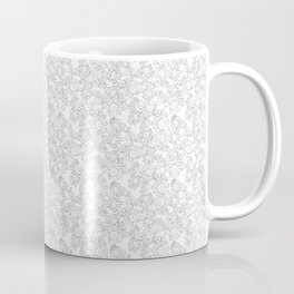Sunflowers for Ukraine minimal line drawing repeat pattern Coffee Mug