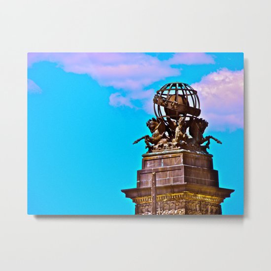 16th Street Horses Metal Print