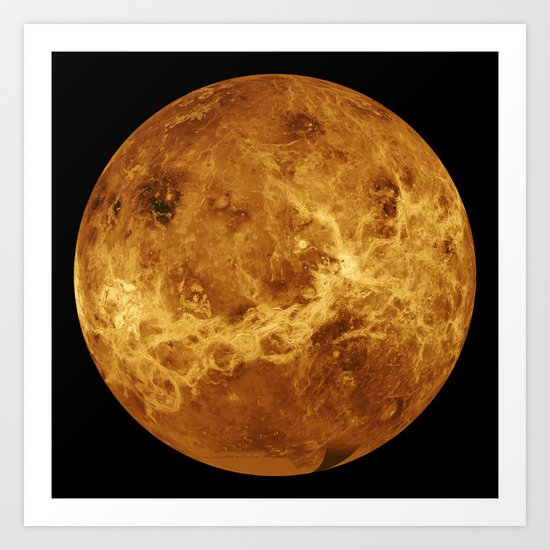 Venus close up Art Print