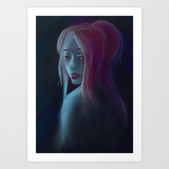 I will destroy you. Art Print